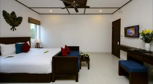 Двухместный номер Superior с видом на сад Tam Thanh Beach Resort & Spa