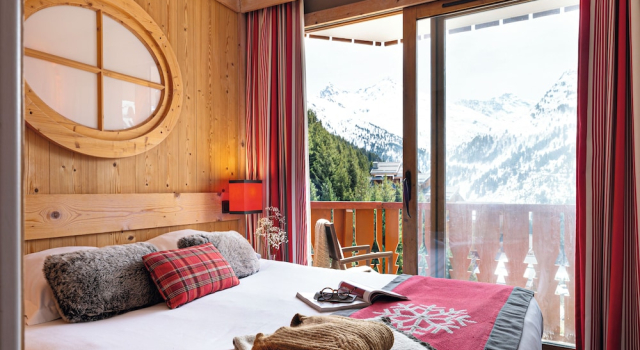 Апартаменты с балконом Pierre & Vacances Résidence premium Les Crêts