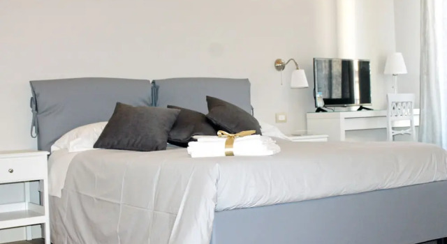 Standard- firedobbelt værelse med altan Il Leone Blu - Bed & Breakfast
