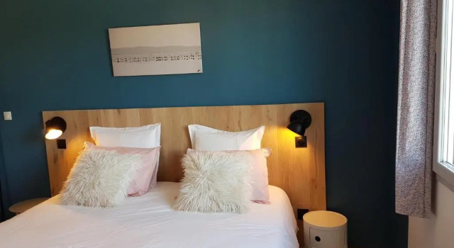 Двухместный номер Standard с видом на горы chambres dhôtes du moulin