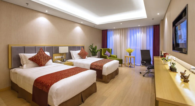 Номер Deluxe Ariva Tianjin Zhongbei Serviced Apartment