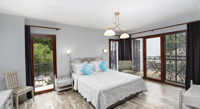 Двухместный номер Standard с балконом и с видом на море Mai Sema Otel Dalyan