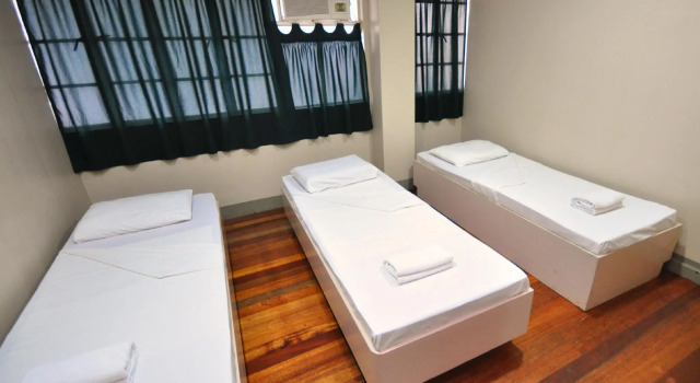 Łóżko w pokoju wieloosobowym Marbella Leisure Hostel