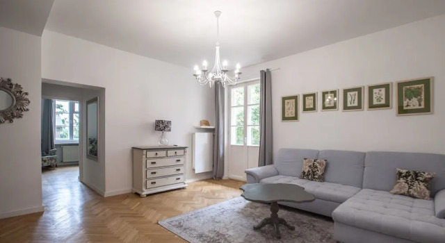 Апартаменты Deluxe с 2 комнатами с балконом и с видом на реку Ego Apartments Old Town