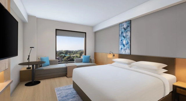 Двухместный номер Standard с видом на город Fairfield by Marriott Dehradun