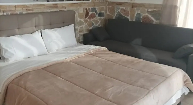 Двухместный номер Deluxe с балконом и с видом на море Petrakis Beach