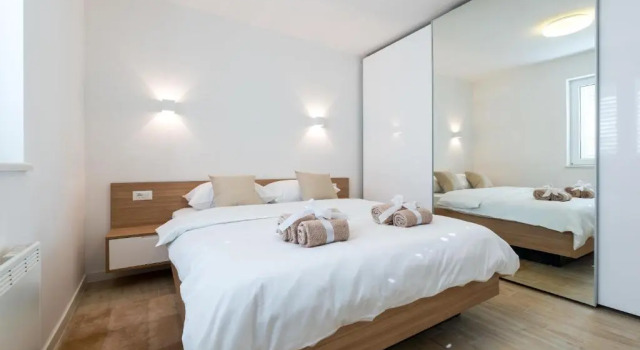 Апартаменты с 2 комнатами с видом на море Apartment Luxe