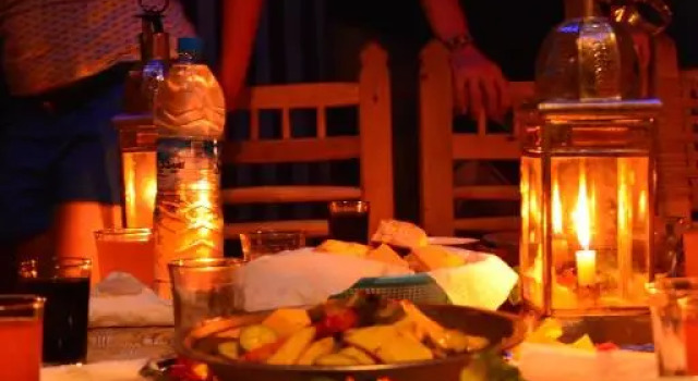 Кровать в общем номере Hostel kif kif annex