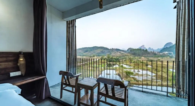 Двухместный номер Standard с красивым видом из окна Yangshuo Sudder Street Guesthouse