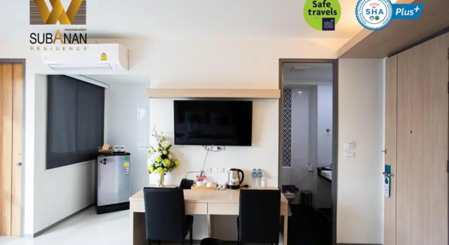 Двухместный номер Standard SUBANAN Hotel and Residence, Hatyai - โรงแรมทรัพย์อนันต์ เรสซิเด้นซ์ หาดใหญ่