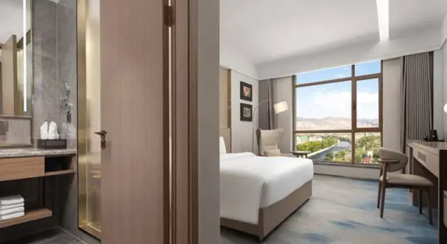 Двухместный номер Standard с видом на реку Doubletree By Hilton Altay Fuyun