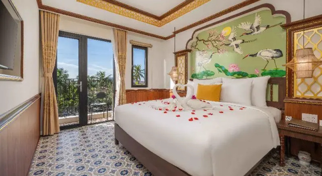 Семейный номер Standard с 2 комнатами с балконом Soluna DAnnam - The Art of Hoi An Relaxation - formerly Hoi An Babylon Riverside Hotel