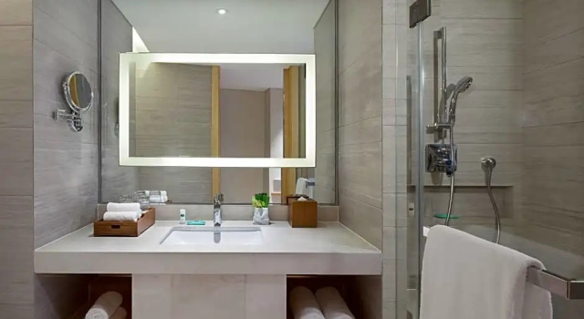Двухместный номер с видом на город Courtyard by Marriott Hangzhou Qianjiang