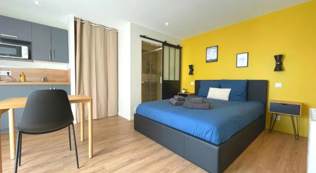 Студия Deluxe Studios Neufs -Tout Confort - Lorient Centre - Stationnement Facile