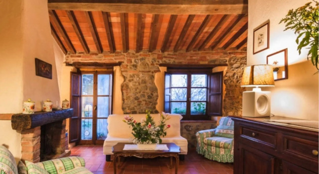 Beautiful Ancient Country House in Heart of the Val d Orcia Pool Wi-fi View -podere Contignano, Prenota Hotel Contignano Val d'Orcia