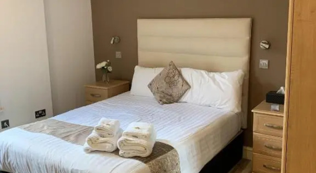 Standaard kamer uitzicht op de bergen High Tor Hotel