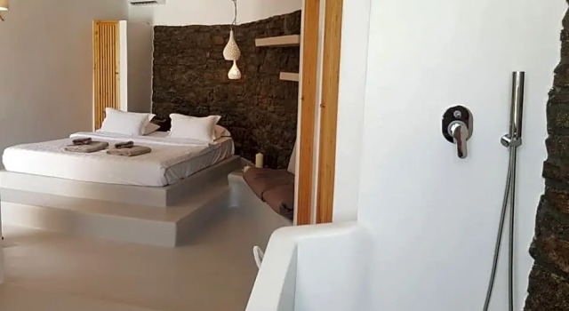 Люкс с видом на воду Sharm Hotel Mykonos