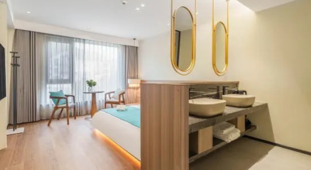 Люкс Deluxe Yudao Homestay (Xiaowu Shitang Branch)