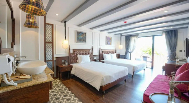Трёхместный номер Deluxe Son Hoi An Boutique Hotel & Spa