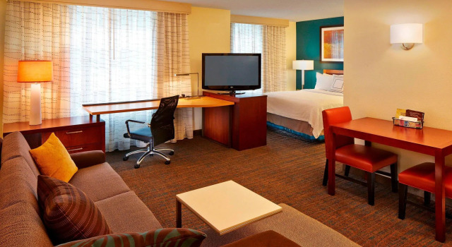 Двухместная студия Residence Inn Philadelphia Conshohocken