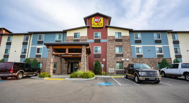 My Place Hotel- Pasco/Tri-Cities, WA, Забронировать Отель Отели Tri-Cities с парковкой, Парковка