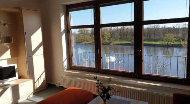 Апартаменты Ferienwohnung am Hohen Elbufer