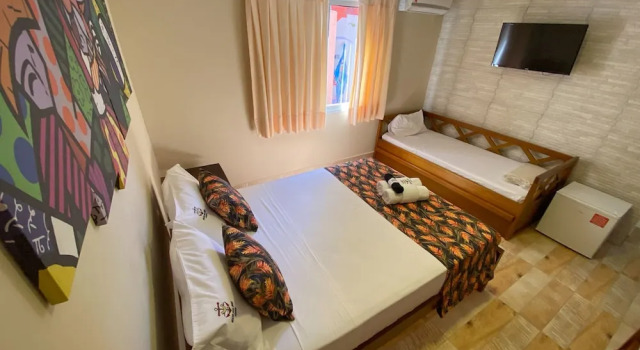 Pousada Vista Dell Mar, Забронировать Отель Отели Praia das Toninhas 3 звезды, 3*