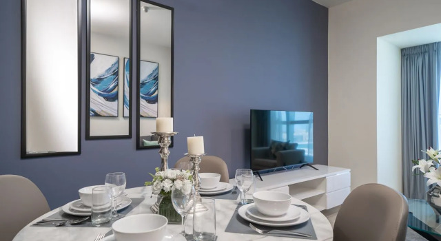 Stylish apt. with incredible views Elite Residence, Забронировать Отель Дубай Эмират Дубай, рядом с Jumeirah Palm Tram Station