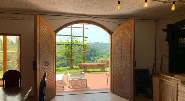 Коттедж c 1 комнатой Holiday Home Liberg With Hot tub and Sauna