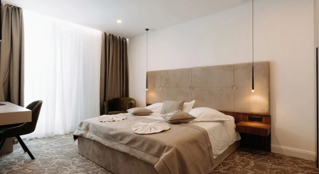 Полулюкс с балконом и с видом на море Hotel Olivier