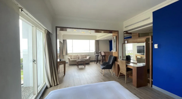 Двухместный номер Deluxe с видом на океан Dongxu Resort Hotel