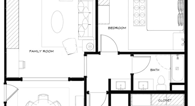 Семейный люкс с 2 комнатами с балконом и с видом на озеро The Inn at Meadowbrook