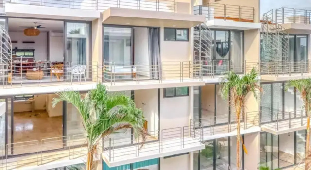 308 Amena Modern Penthouse w/Gym and Private Pool&Rooftop, Rezervasyon Otel Tulum havuzlu oteller, Yüzme Havuzu