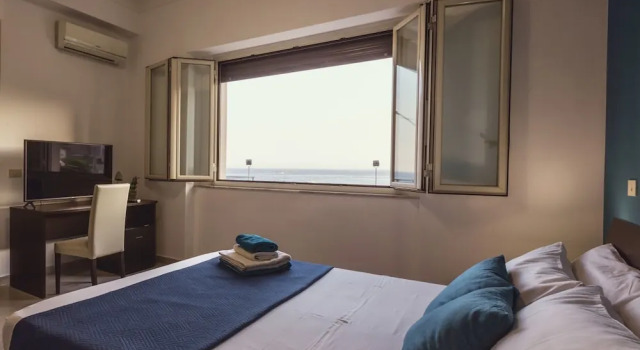 Deluxe dobbelt værelse med havudsigt Oasis