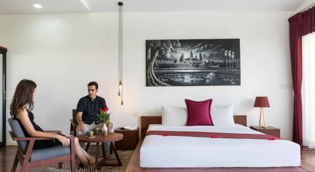Двухместный номер Deluxe Ung-D Hotel