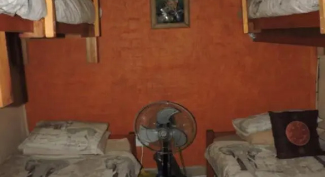 Кровать в общем номере Kruger Inn Backpackers