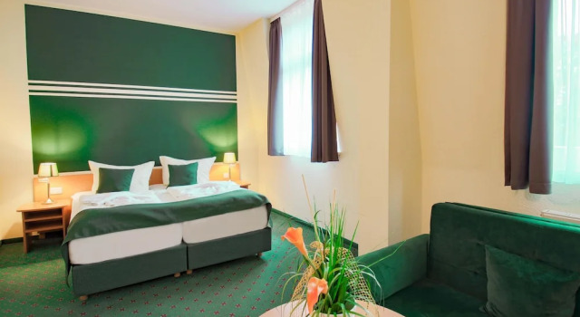 Standard dublă cameră cu vedere la grădină Ferien Hotel Südharz