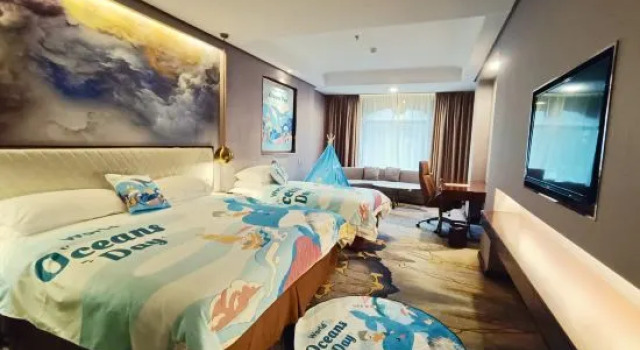 Семейный тент с видом на реку Huanying Living Hotel - Dongguan