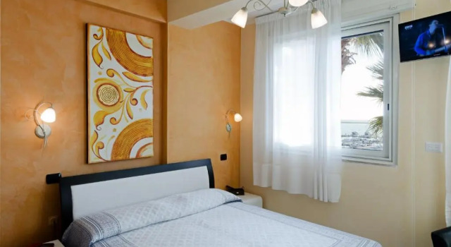 Двухместный номер Standard с видом на море Hotel Mediterraneo