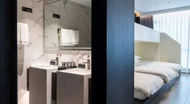 Кровать в общем номере Yao Yi Hotel, Yuyao