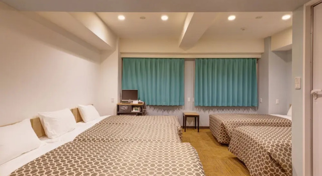 Camera quadrupla Deluxe Community & Spa Naha Central Hotel