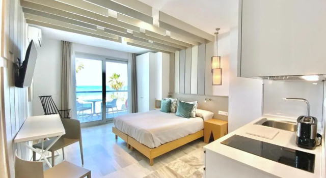 Студия с видом на море Hotel Apartamentos Marina Luz