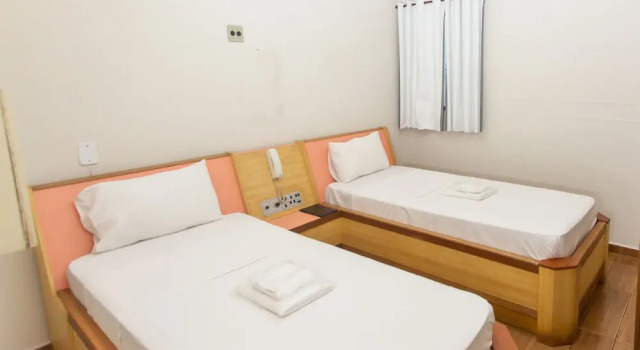 Двухместный номер Standard Hotel Jabaquara Imiggrantes - Metro Jabaquara - 2KM Expo São Paulo - Fácil acesso Aeroporto de Congonhas