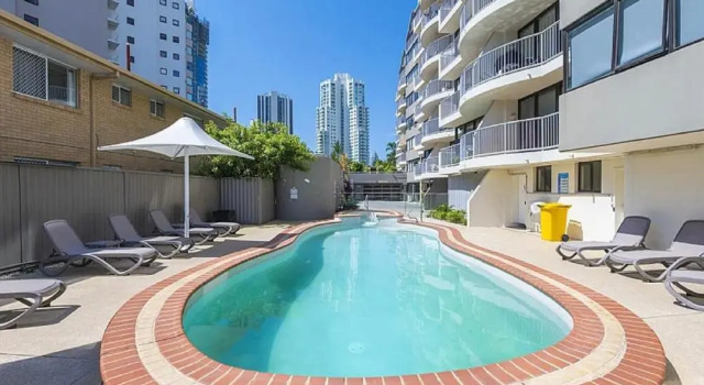 Апартаменты Broadbeach Travel Inn Apartments