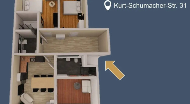 Appartement 3 chambres Luga Homes - Stadthaus