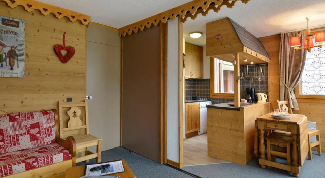 Belle Plagne Apartment Refurnished Located on the Slopes for 6 People Pds225, Prenota Appartamento Belle Plagne 