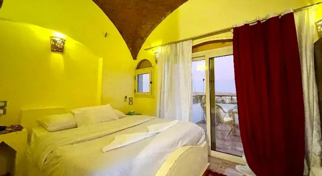 Двухместный номер Deluxe с балконом Nubian Palace Eco Lodge - A Nubian Home