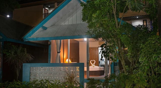 Бунгало Deluxe c 1 комнатой с балконом Blu' Beach Bungalows