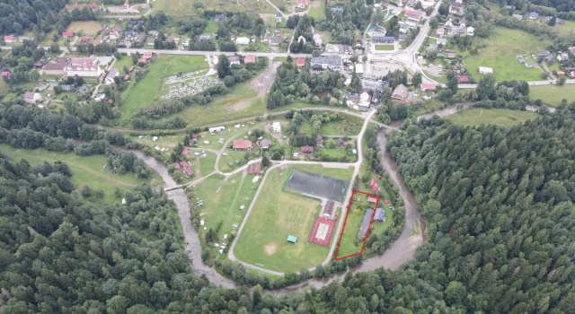 Domek letniskowy przy Orliku Cisna działka