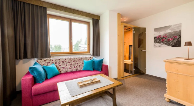 Номер Classic Apartments Tannheim - Ruhige Apartments mit Infrarotsauna & Sommerbergbahnen inklusive